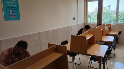 کتابخانه تازه تاسیس دندان پزشکی